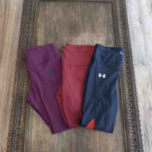 Set of 3 Leggings - Nike, Athleta, Under Armour - Size S - Picture 1 of 10